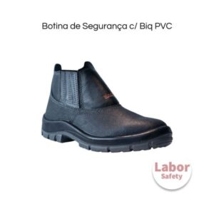 Botina de Segurança c_ Biq PVC