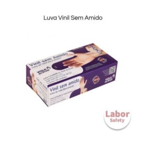 Luva Vinil Sem Amido