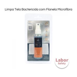 Limpa Tela Bactericida com Flanela Microfibra