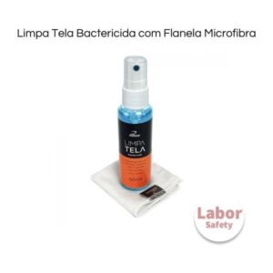 Limpa Tela Bactericida com Flanela Microfibra