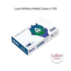 Luva Nitrílica Medix Caixa c_100