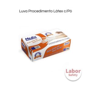 Luva Procedimento Látex com Pó