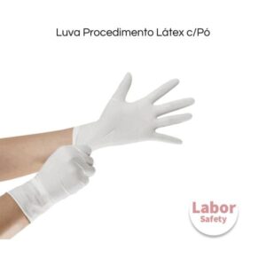 Luva Procedimento Látex com Pó