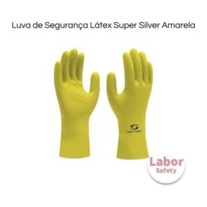 Luva de Segurança Látex Super Silver - Image 2