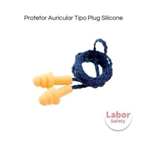 Protetor Auricular Tipo Plug Silicone