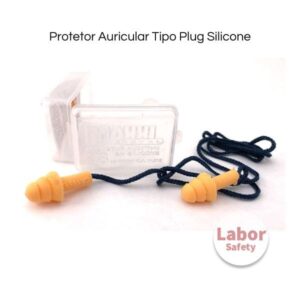 Protetor Auricular Tipo Plug Silicone