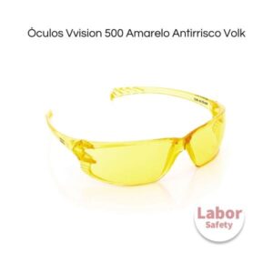 Óculos Vvision 500 Amarelo Antirrisco Volk