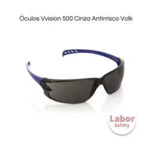 Óculos Vvision 500 Cinza Antirrisco Volk